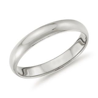 Classic Wedding Ring in Platinum (3mm)