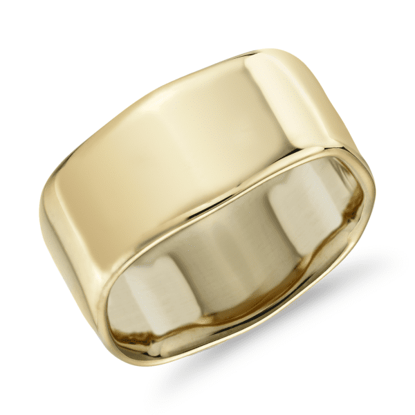 Square Fashion Ring in 14k Yellow Gold