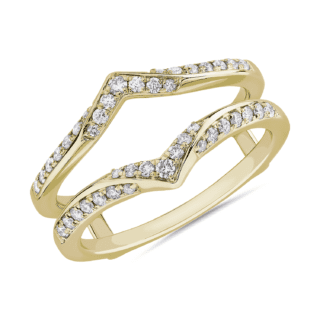 Pointed Diamond Insert in 18k Yellow Gold (1/3 ct. tw.)