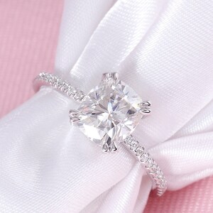 White Diamond Wedding Rings